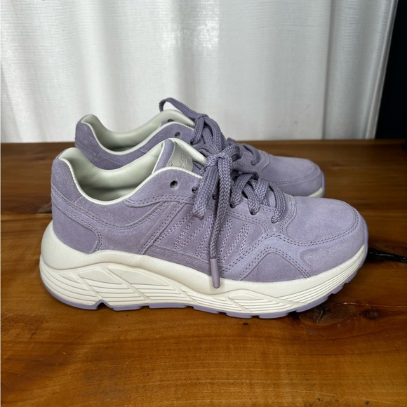 New without tags LABEL Go-To Sneaker Shoes Lavander Suede Size Women 5.5 - Picture 7 of 10